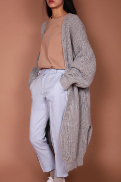 locles: localmansion, knit long cardigan.