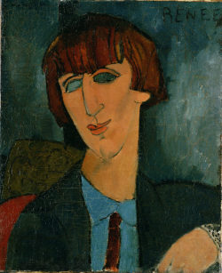 amare-habeo:    Amedeo Modigliani (Italian, 1884-1920) Renée,