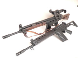  Rivals… The FAL and G3, though technically the rifle in the