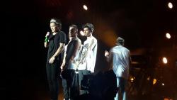 direct-news:  The boys at the show in Lima, Perú! (27/4/14) 