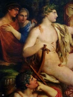 Detail : Apollo amongst the Shepherds. 1806-08. Gottlieb Schick.