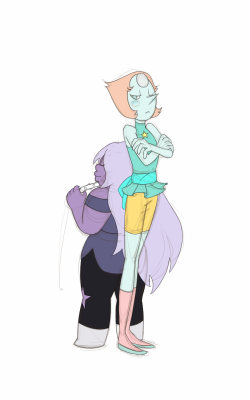 steven-cutie-pie-universe:  oldddddd old old pearlmethyst draw.