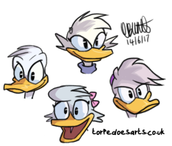 torpedoesarts:What might Daisy look like in the new Duck Tales?