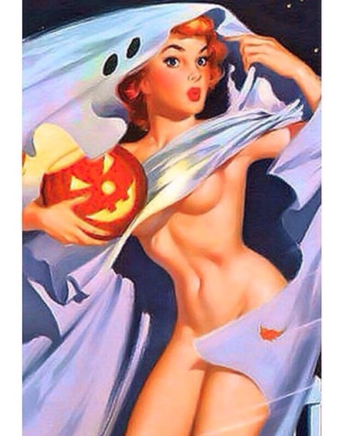 Naughty Halloween Art