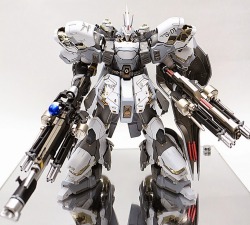 gunjap:  MG 1/100 MSN-04 SNOW Sazabi Ver.Ka + Quad Gatling Gun