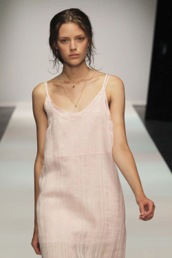 fyeahestherheesch:  Esther Heesch at Lala Berlin S/S 2015 