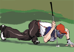 papikaelthas:  potatchip:  golfer (click the images for the source)