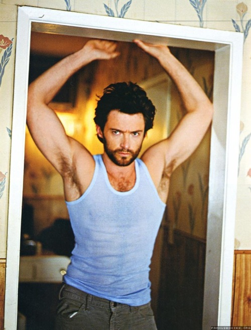 A Hugh Jackman RequestSo many good shots of this sexy sexy manAnd a really nice collection of him feeling himself which screams some TF goodness