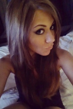 mtfbabes:  <p>Trout pout</p>  <p>Woke up in