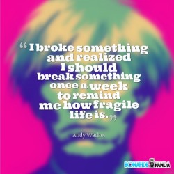 Andy Warhol #quotes #quotestoliveby #quotablequotes #inspirational