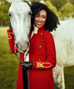 flawlessbeautyqueens:  Sonequa Martin-Green photographed by