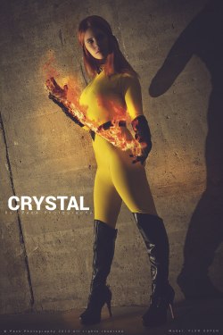 comicbookcosplay:  Florencia Sofen as Crystal [ From Inhumans