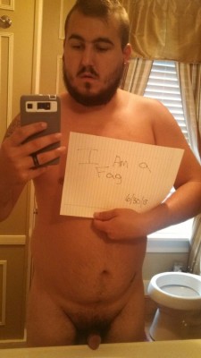 humilationdom11:  boyscruffy.tumblr.com  Online admission to being a fag.. it is a step in the right direction.