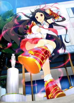 zonictheztatic:  🌸 Happy Birthday to Ayame from Senran Kagura!