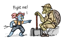 mtt-brand-undertale:    Undyne and her inability to pick an opponent