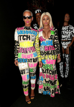celebritiesofcolor:  Amber Rose and Blac Chyna attend the 2015
