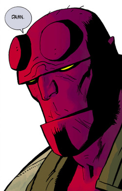 rockofeternity:  Hellboy || Kevin Nowlan & Mike Mignola