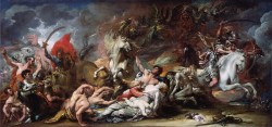 panelofhorses:  Benjamin West Death on a Pale Horse c. 1796 In