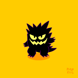 sketchinthoughts:  spoopy gengar 