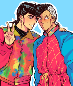 josukeban:  i decided to celebrate diu by drawing josuke and