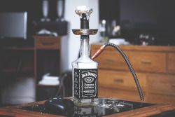 alcoholaccessories:  Check out our Jack Daniels hookah in action!