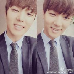 codenameboice:  [SNS] 150610 Minhyuk Weibo Update 大家好～好久不见！