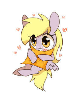 midnight-blitzz:  By joycallOh Derpy, you’re such a cute pony