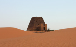 graveyarddirt:  The Forgotten Pyramids of Meroë In a desert