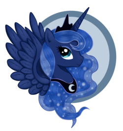 theponyartcollection:  Luna Keychain by ~BuckingAwesomeArt