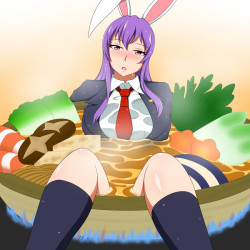 oppai-okami:  hentaibeats:Girls in Soup, requested by Anon!Uh….…..Okay.