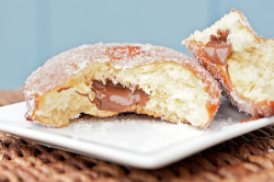 boozybakerr:Nutella Filled Sugar DoughnutsWhere Alcohol Is The