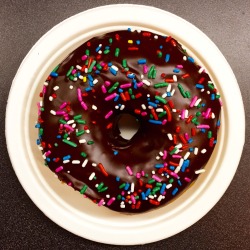 broaderstrokes:  If you don’t think a raised donut with chocolate