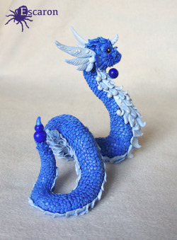 bulbagarden:  Pokemon Dragonair - Sculpture by Escaron 