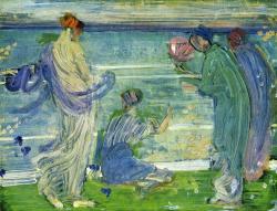 dappledwithshadow:  James McNeill Whistler. Variations in Blue