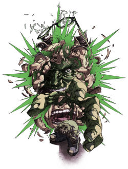 xombiedirge:  Hulk/Banner & Thor/Loki by Elvin Ching