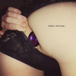 foxy-fetish:  Can’t wait to start wearing this plug out in