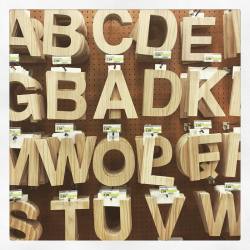 I take the words&hellip; I scatter them, in time and space. A message, to lead myself here&hellip; in Target. 