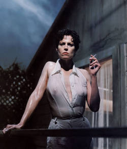 dailyactress:  Sigourney Weaver by Helmut Newton 