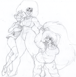crablice: Pearl, Garnet, and Amy.Just… I kind of wasted my