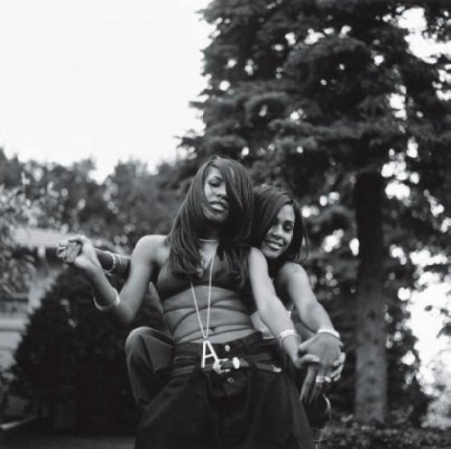 aaliyahphotos:  Aaliyah & Kidada Jones photographed by Jason