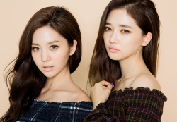 korean-dreams-girls:  Lee Chae Eun & Sung Kyung - October