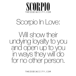 zodiaccity:  Scorpio In Love. For more information on the zodiac