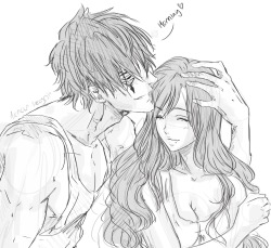 mysterywriter44:  approvesport:  Quick Jerza sketch, requested