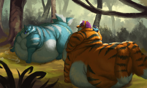 A Walk in the ParkArtist:  Sugarboy    On FA    On TwitterCommission for Ombre on FA