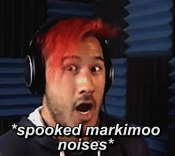 dogiplier:  Headline: YouTuber gets frightened by own burps (x)