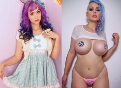 beforeandafterbimbos:  I follow this girl on IG.   Pretty much
