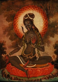 arjuna-vallabha:Shri Guhyakali by Avinab Mukherjee