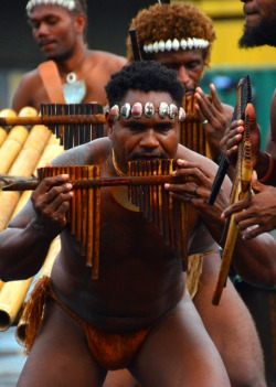 global-citizen-01: Solomon Islands Pan-Pipe Band, Honiara on