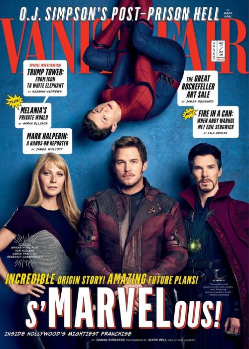 dailyactress:  Actors of Marvel – Vanity Fair Magazine December 2017 – January 2018   Helló mi!?