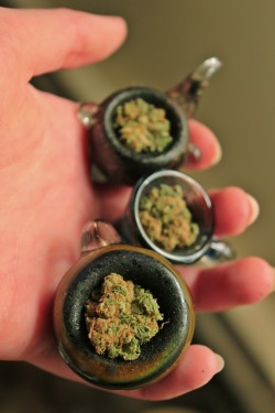 smokingweed:  Bowls loaded, ready for an evening smoke session
